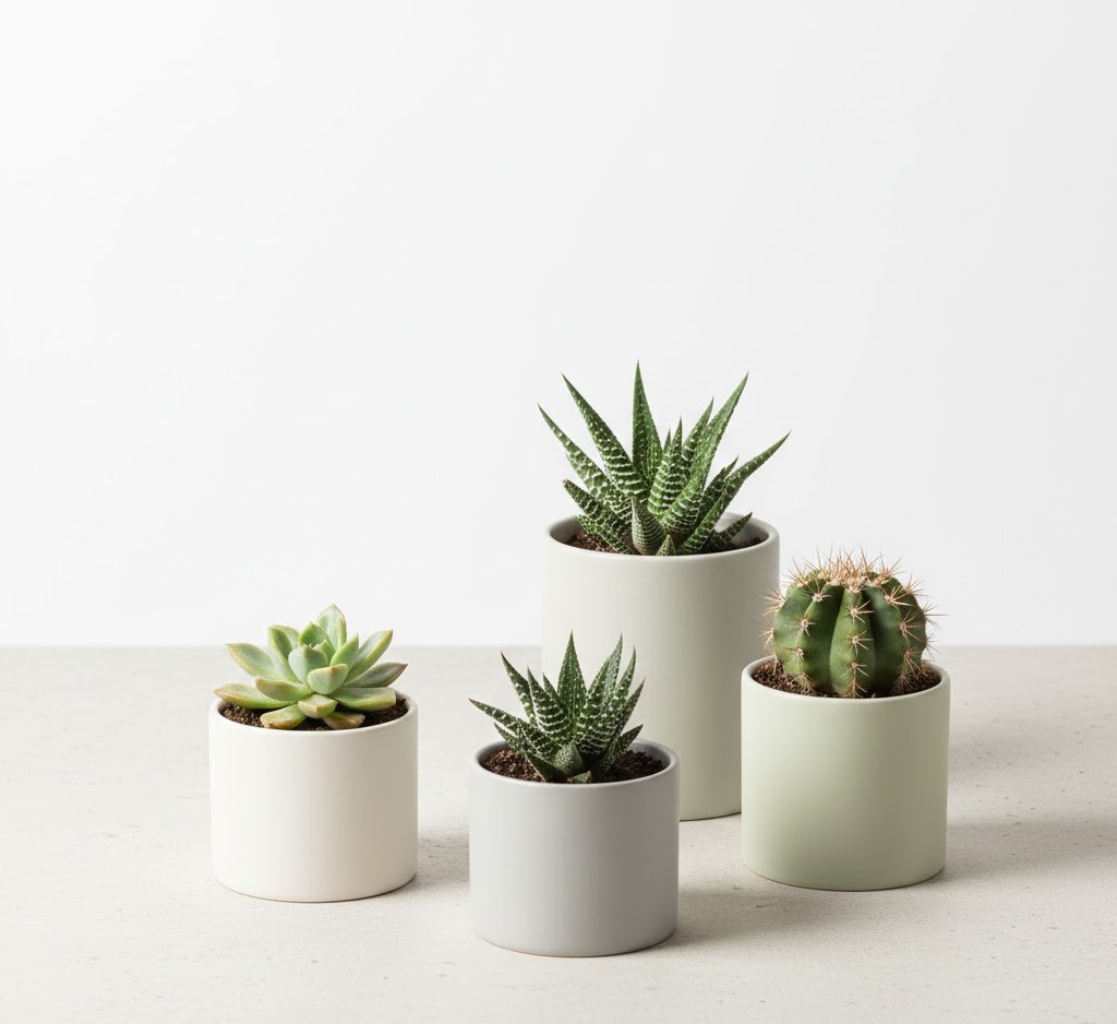 Minimalistisk växtstyling